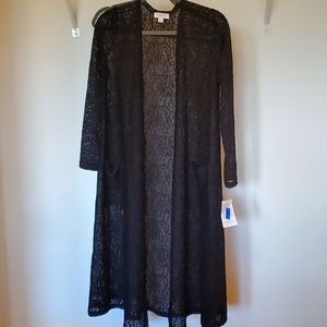 Long lace cardigan with pockets!!